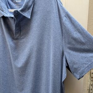 Classic Blue Polo Shirt with Soft Fabric